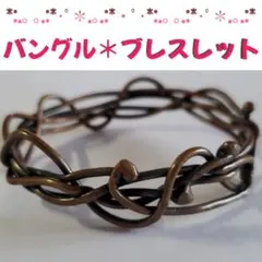 バングル＊ブレスレット 金属 男女兼用 ファッション おしゃれ