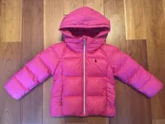 ラルフローレン　４T ダウンジャケット　アウター　110センチ　ピンク