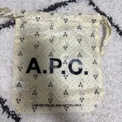 【新品未使用】A.P.C. エコバッグ　アーペーセー　巾着