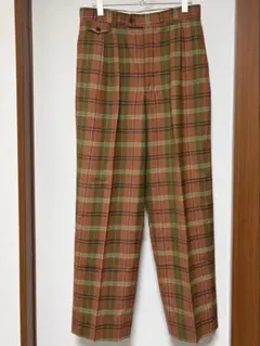 RALLY GATE チェック柄 ゴルフパンツ