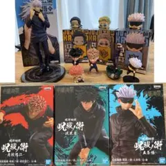 呪術廻戦　フィギュアセット　五条悟　夏油傑　七海建人　虎杖悠仁　伏黒恵　両面宿儺