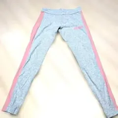 【美品】PUMA　薄手ジャージ　ピンク×グレー　M