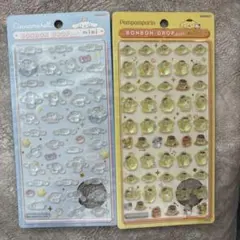 正規品 サンリオ ボンボンドロップシールミニ