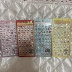 正規品ボンボンドロップシール　サンリオミニ4種セット