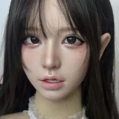 セール中‼️【リアルドールヘッド】ソフトシリコン製・ウィッグ付き