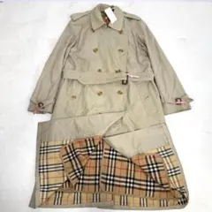 美品✨バーバリー カシミヤ ダブルフェイス ノバチェック コート 40