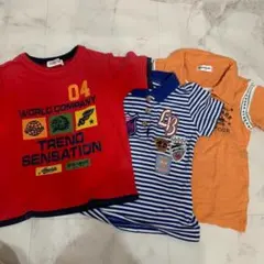 ECOPARK キッズ(ユニセックス) Tシャツ カットソー 半袖 3枚セット