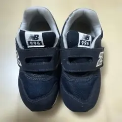 New Balance 996 キッズシューズ ネイビー