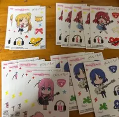 一番くじ アニメ「ぼっち・ざ・ろっく！」VOLUME ３　特典ステッカー　16点