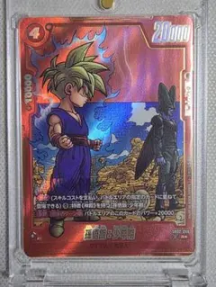 フュージョンワールド 孫悟飯 少年期 SB02-006 赤 パラレル - メルカリ