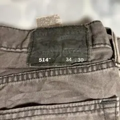 Levi's 514 w34 l30 ブラックデニム
