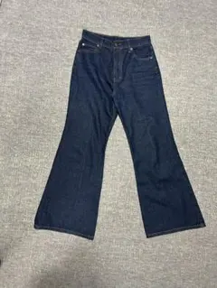 【GRL】ダークブルーブーツカットデニム