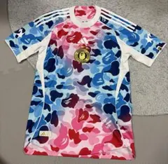 BAPE ADIDAS FLAME JERSEY XL 日本代表 soccer - メルカリ