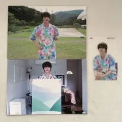 bts in the soop クリアカード ポストカード jin