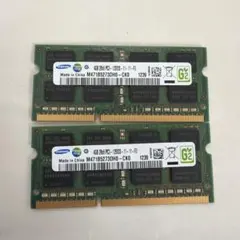 Samsung DDR3 4GB PC3-12800 メモリ