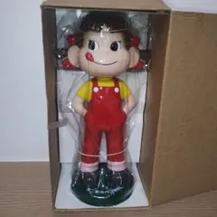 値下【開運】不二家 ペコちゃんだるま 置物 福 赤 非売品 希少 - メルカリ