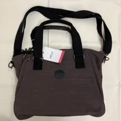 Kipling ダークブラウン ショルダーバッグ