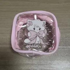 mikko illustrations ミニクリアポーチ ムース