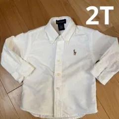 Polo Ralph Lauren ホワイトシャツ 2T