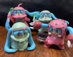 GUNDAM × MIKU フィギュアコレクション ガチャ 全4種 全種 コンプ