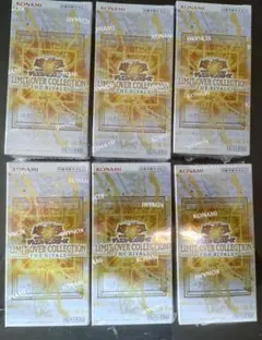 遊戯王　リミットオーバーコレクション　ザ　ライバルズ　6BOX　シュリンク付き