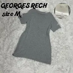 【a650】GEORGES RECH コットン オフショル 肩あき ワンピースのサムネイル