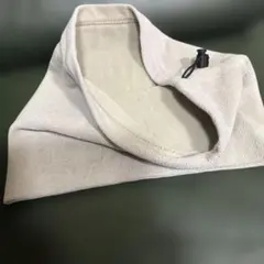フリース ネックウォーマー クリーム色