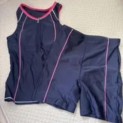 ellesse スポーツ用水着 セット ネイビー