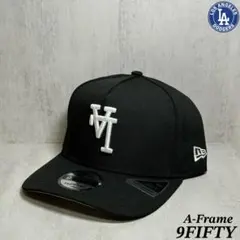 【海外限定】 ドジャース 9FIFTY A-Frame LA逆ロゴ ブラック ⑥