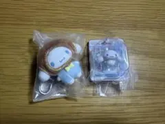 サンリオ シナモロールマスコット 2種セット(ちびっとも、パッケージ)