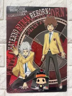 家庭教師ヒットマンREBORN! 下敷き 沢田綱吉 リボーン