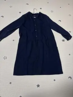 ANGELIEBE マタニティ ワンピース M ネイビー