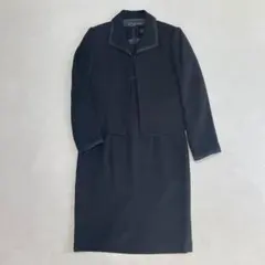 美品＆大きめ プラタエレガンス ブラックフォーマルスーツ ワンピース
