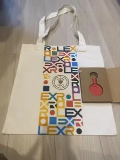 ROLEX 100周年記念 トートバッグ キーホルダー セット当日発送 - メルカリ