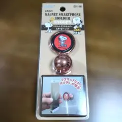 PEANUTS SNOOPY マグネットスマホホルダー スヌーピーレッドのサムネイル