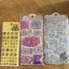 3シートセット　サンリオ キャラクターシールセット