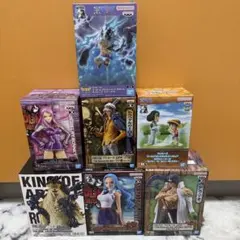 ワンピース 一番くじ ワールドコレクタブルフィギュア E賞 7種セット