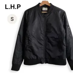 L.H.P MA-1 フライトジャケット ブラック S