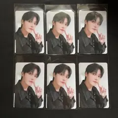 ATEEZ 日本デビュー6周年 オンラインくじ トレカ ウヨン 6枚セット