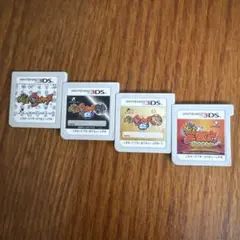 妖怪ウォッチ 3DS ソフト 5本セット　ケース有りもあります