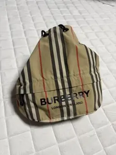BURBERRY LONDON ENGLAND 巾着 ポーチ バッグ - メルカリ