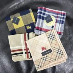 BURBERRY チェック柄 ハンカチ まとめ