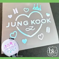 【BTS】ホログラムステッカー Ver001.♡ ジョングク
