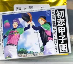 A3展 長方形 缶バッジ 初恋甲子園