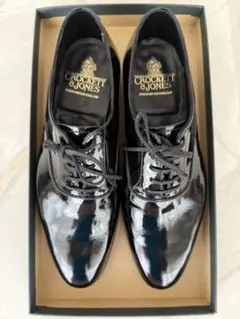 【美品】Crockett & Jones CHEAM エナメルシューズのサムネイル