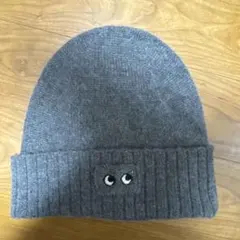 ユニクロ　ANYA HINDMARCH カシミヤ100% ニットビーニー