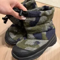 THE NORTH FACE ノースフェイス　ヌプシ　スノーブーツ　迷彩19cm