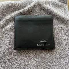 超お買い得❗️Polo Ralph Lauren 二つ折り財布 黒