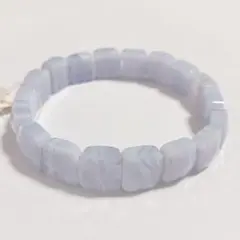 ブルーレースアゲート ブレスレット 内周約17cm