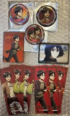 進撃の巨人 アニメイトフェア エレン 11点セット